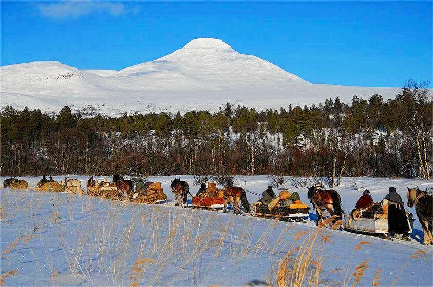 Den årliga turen till norska Röros med Dalarna Femund forkörarförening.