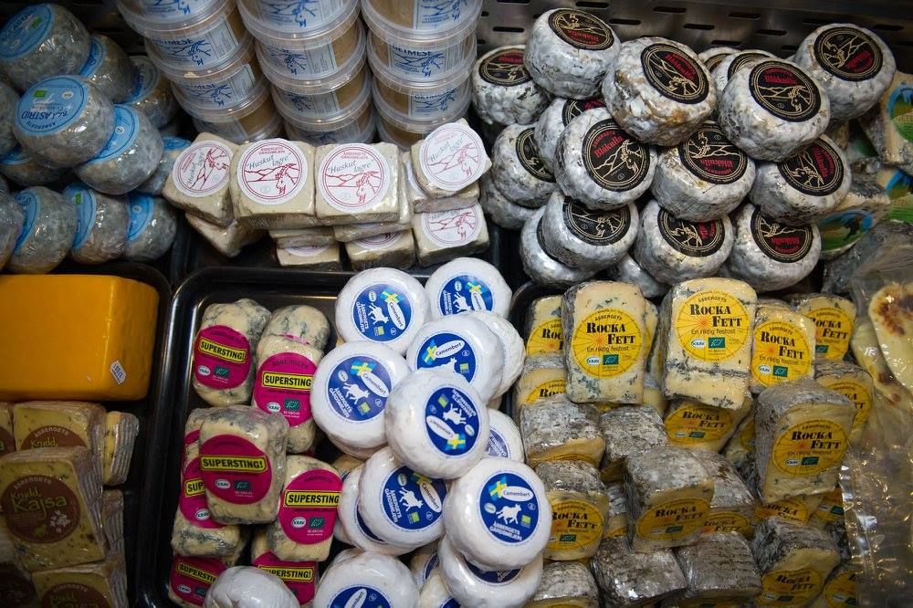 Paradiser för ostälskare – ostfestivalen! Bild från 2017 års festival.