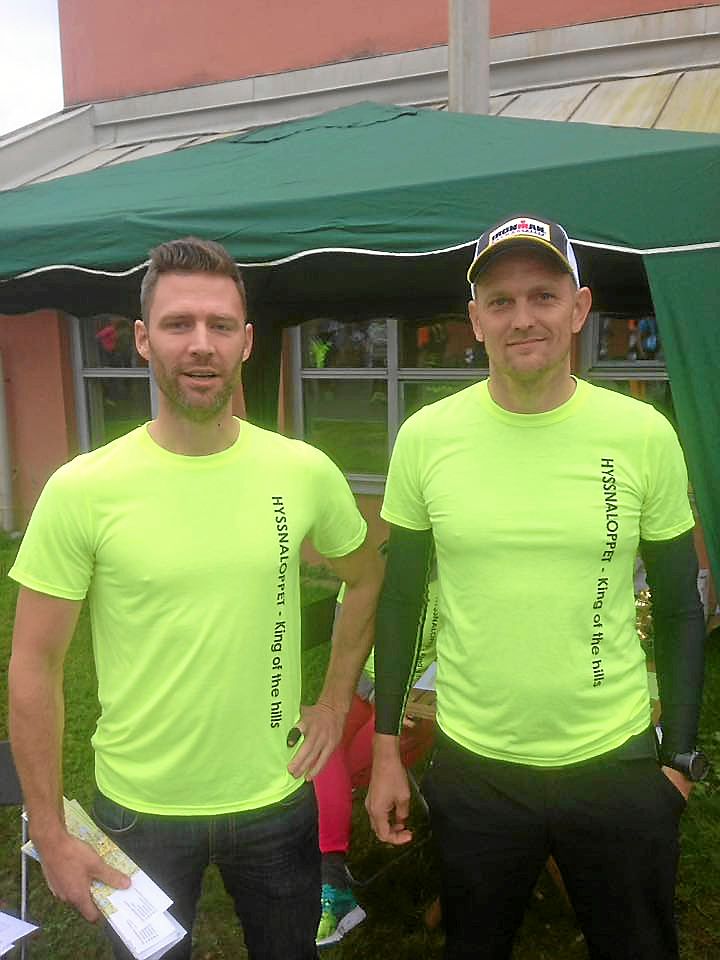 Henrik Egerbo och Fredrik Frövén drog igång Hyssnaloppet i byn Hyssna mellan Göteborg och Borås 2013.