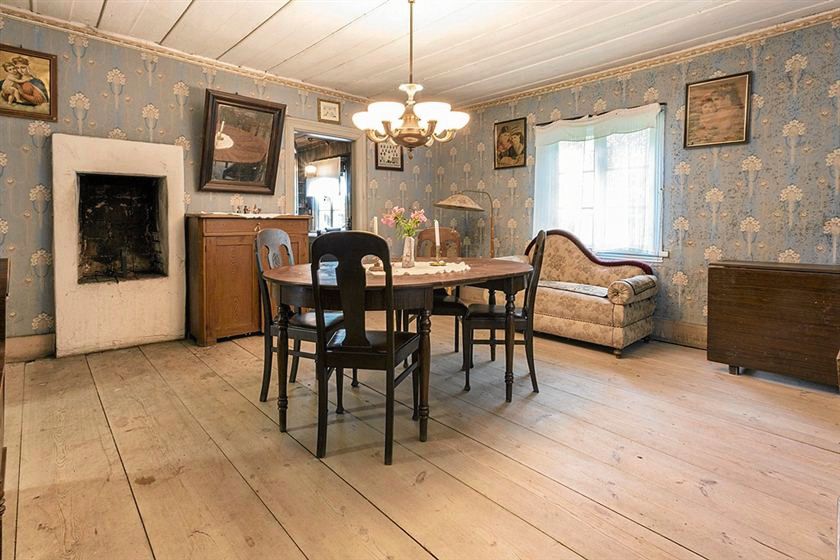 Hela huset andas svunna tider.