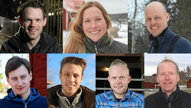 Nya kärlekstörstande bönder i ”Bonde söker fru” som sänds i TV4 hösten 2019.