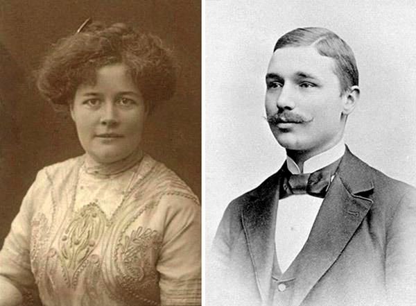 Anna Albertina Constantia Charlier föll för den blivande polarfararen Nils Strindberg.