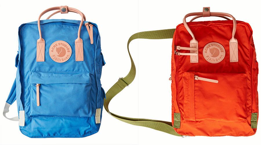 En modern version av Kånken har datorfack och axelrem.