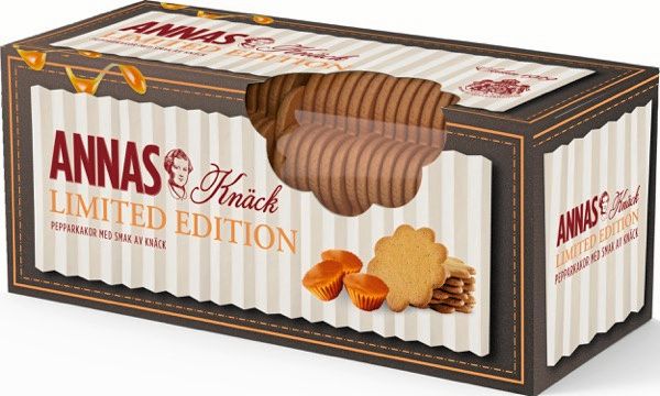 Annas pepparkakors vintersmakar är knäck.