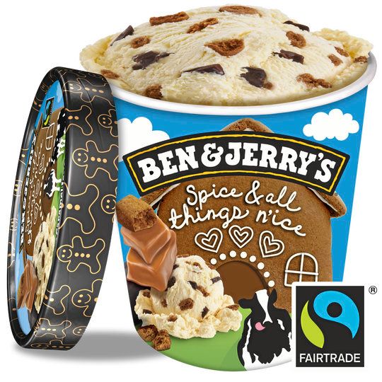 Ben & Jerry's Spice & All Things N'ice är en glass med smak av pepparkaka.