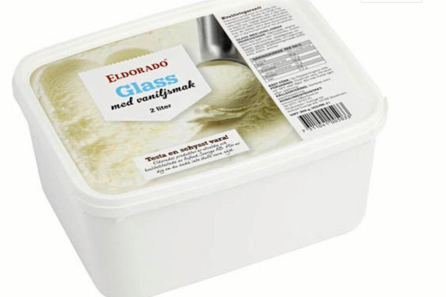 Eldorados vaniljglass innehåller palmolja.
