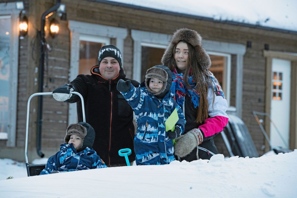 Familjen Svedjekrans tycker att de har funnit sin drömplats på jorden, i norrbottniska Jämtön.