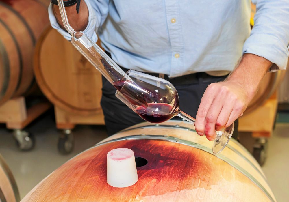 Rålund Superior lagras i ekfat i sju månader.