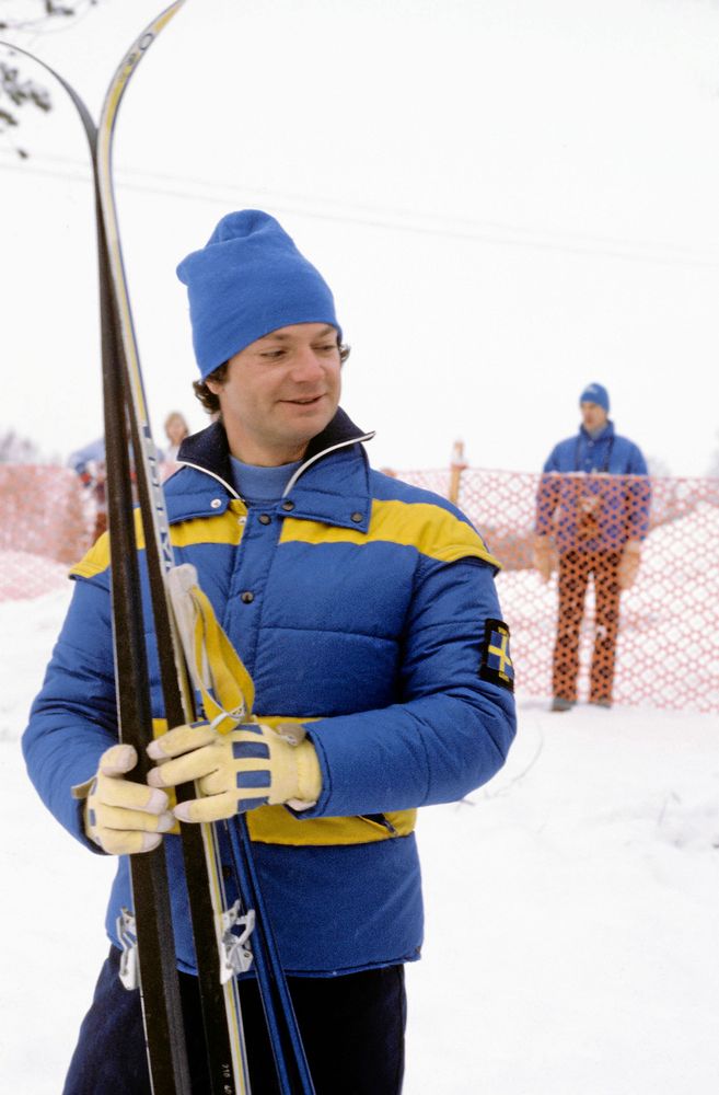 1977 åkte kung Carl XVI Gustaf Vasaloppet.