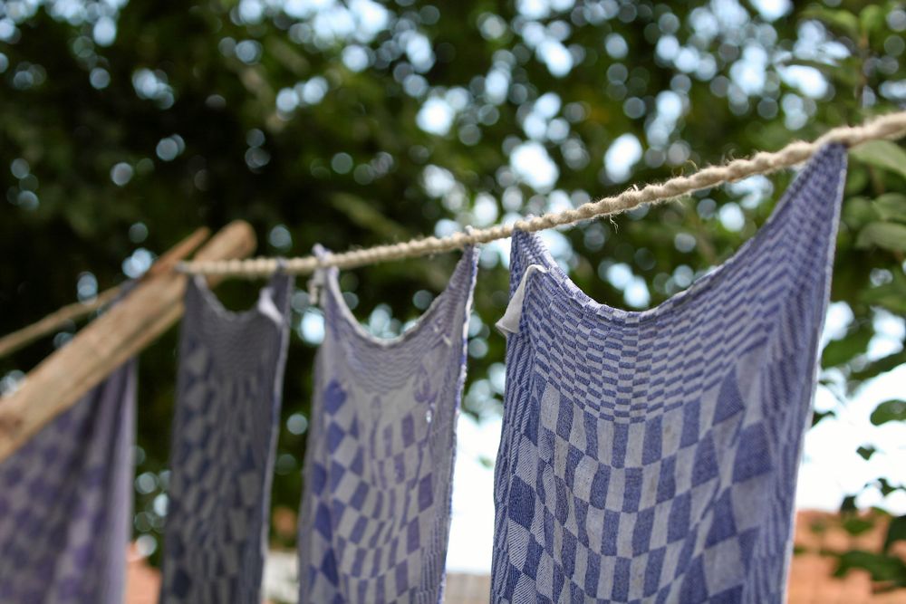 Hänga, inte mangla.