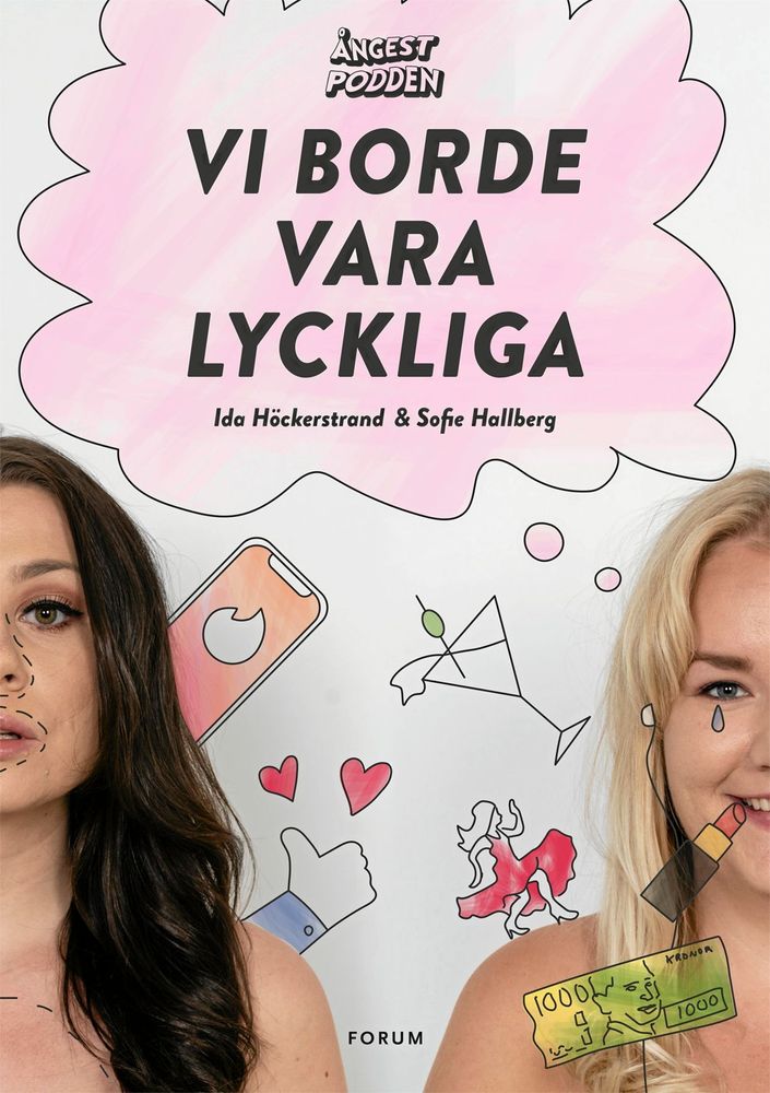 ”Låt nu oss, vi i generation ångest, bli den första generationen som bestämmer sig för att bli den sista som skäms över ångest och psykisk ohälsa”, skriver Ida och Sofie i sin bok.