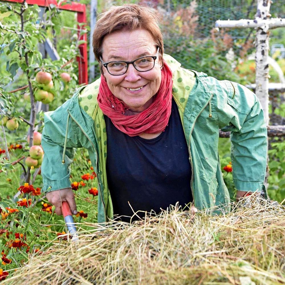 Trädgårdsjournalisten och författaren Lena Israelsson såg till att få hem den skånska bönan från USA.