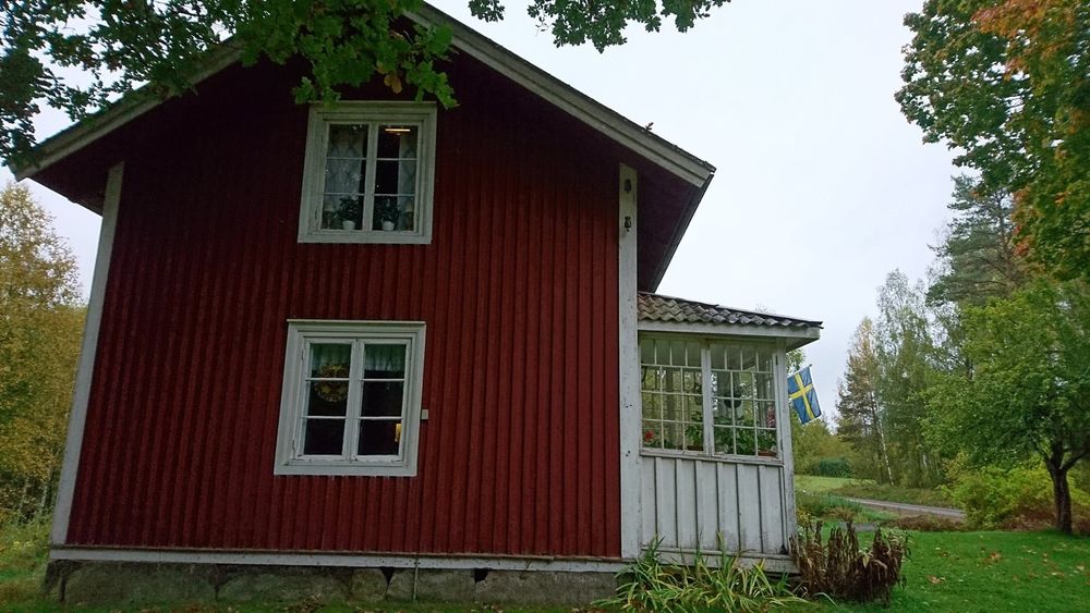 Två våningar för den lilla familjen.