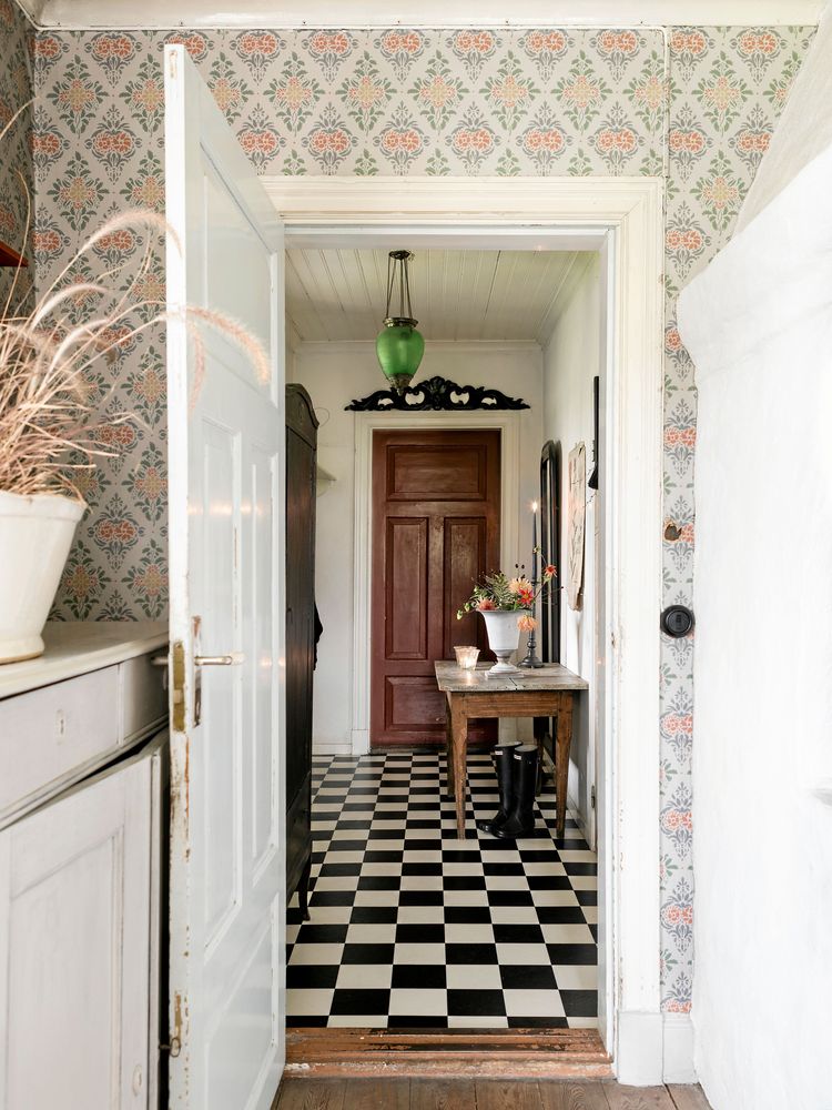 Vackra detaljer i huset på Gotland.