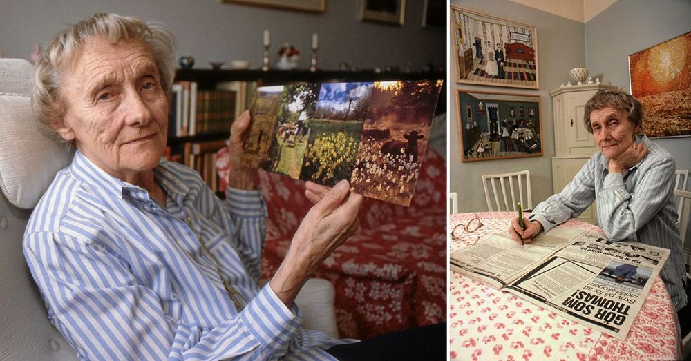 Astrid Lindgren engagerade sig i Land och landläsarnas kamp för öppna landskap.