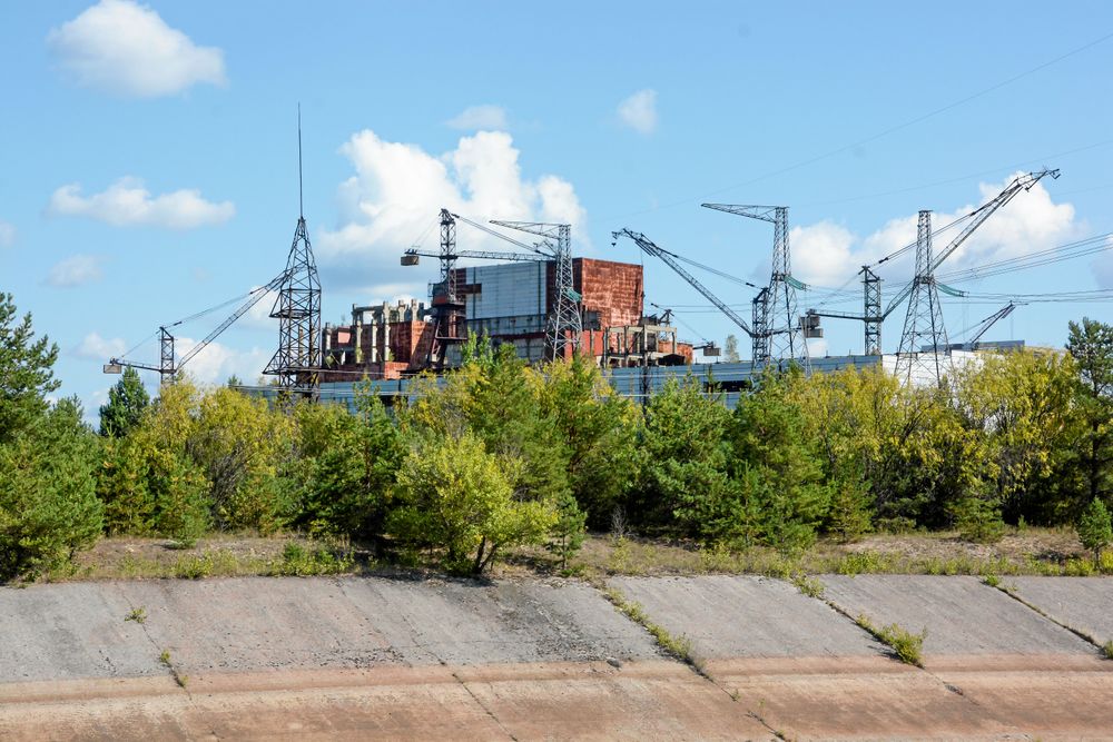 Staden Pripyat övergavs för 33 år sedan.