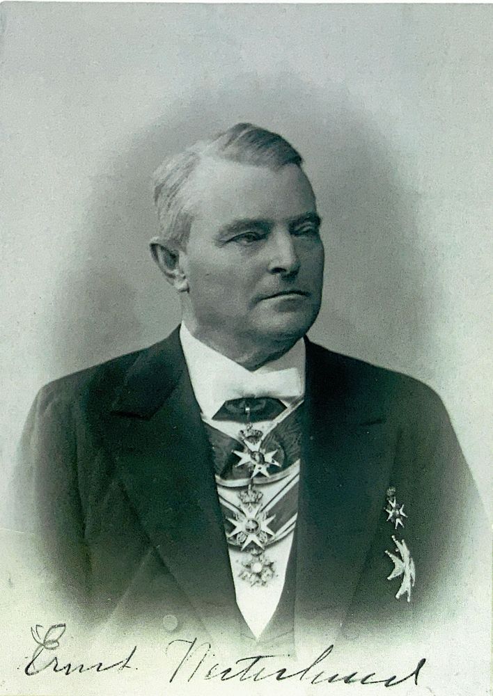 Doktorn i egen hög person. Evert Westerlund.