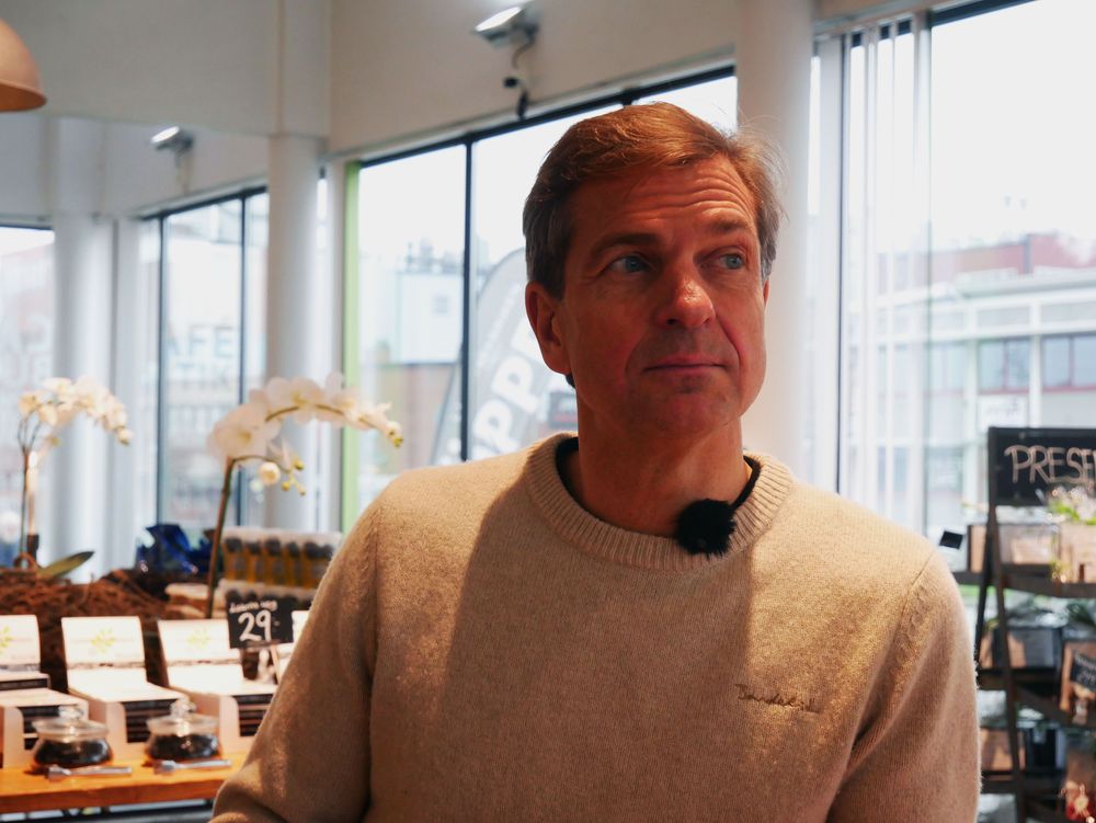 Martin Jörgensen har stora planer för sin lakritsfabrik.