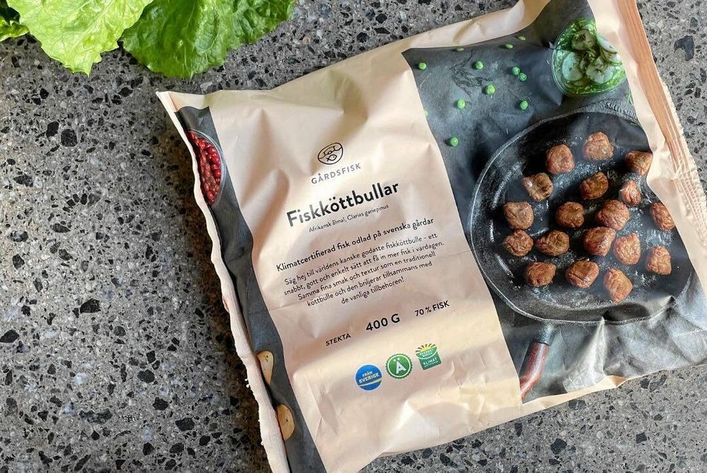 Fiskköttbullar - det är lika mycket mums som de vanliga.