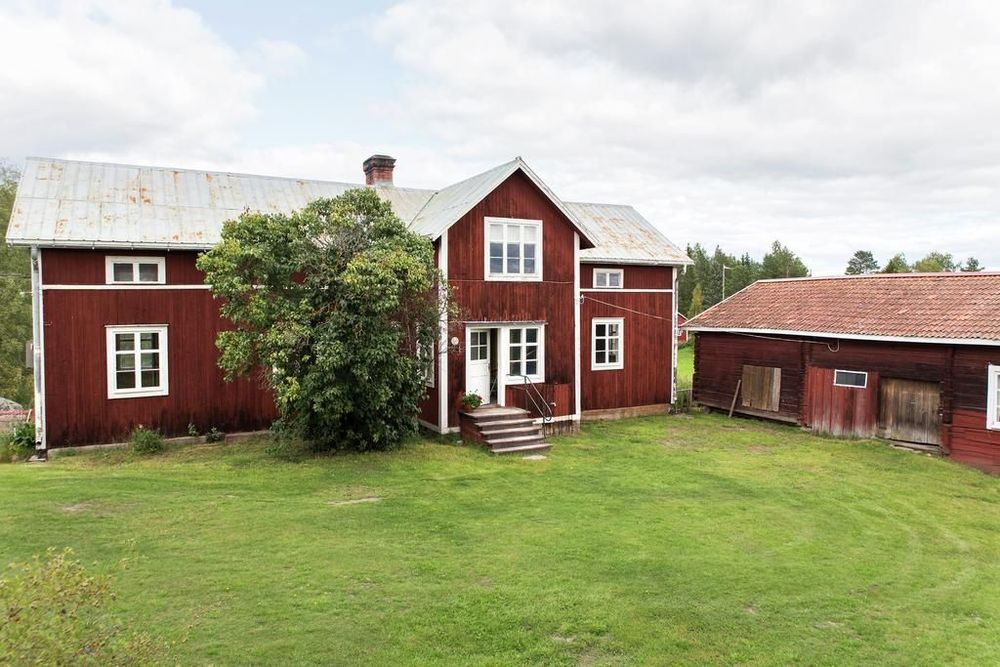 Insynsskyddad gård.