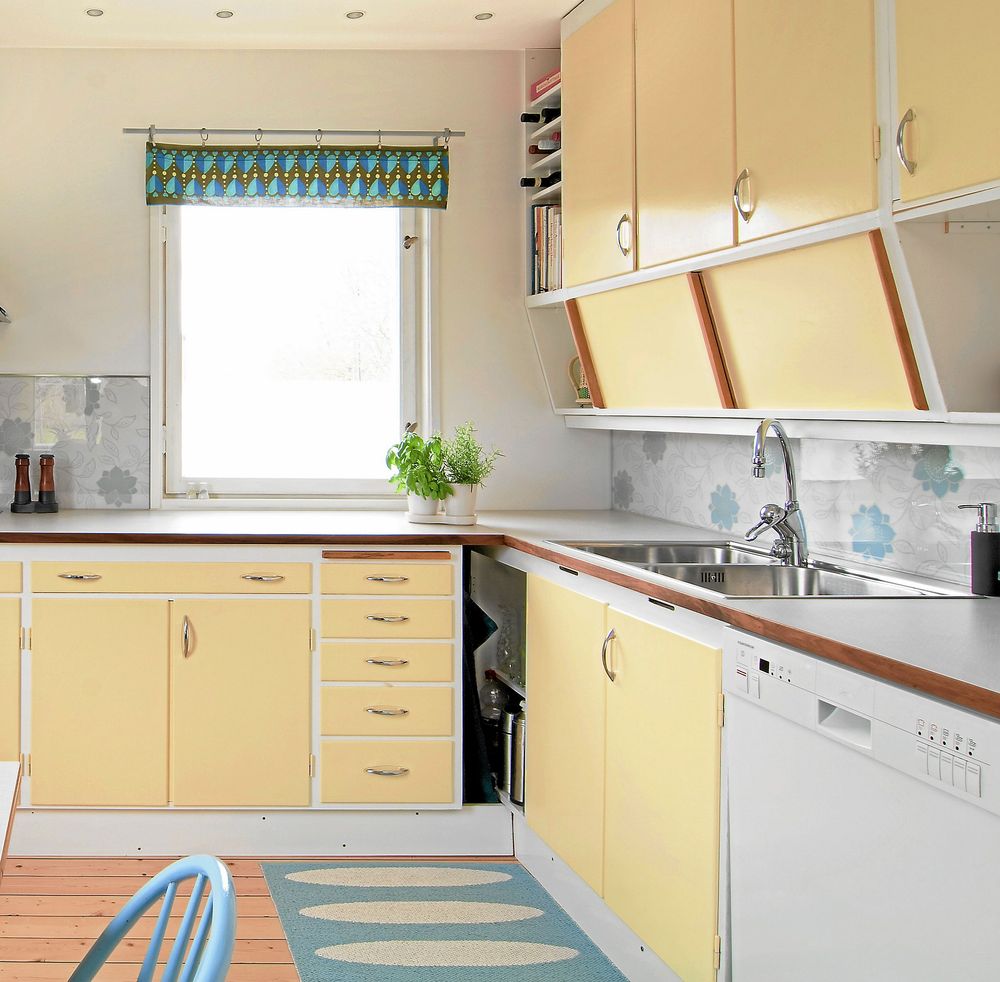 Ljust, luftigt och funktionellt när folkhemmet växer fram.