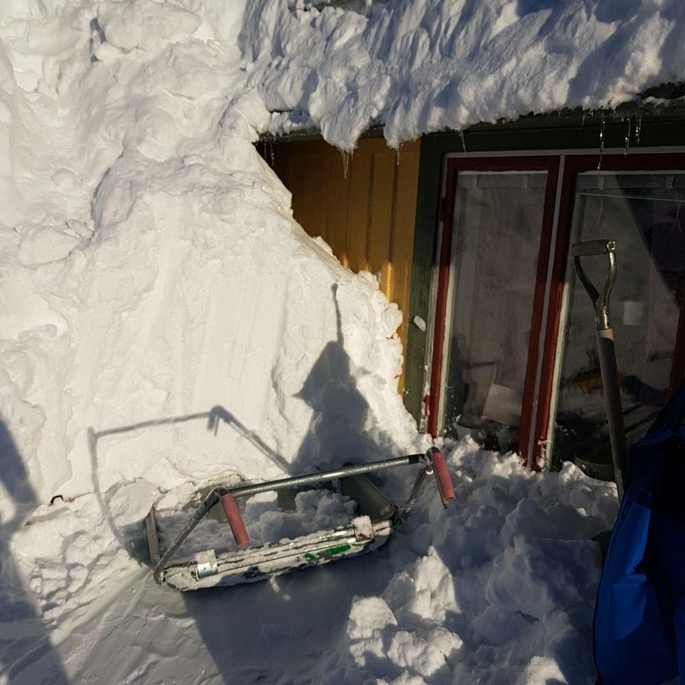 Skottar fram fönster hos föräldrarna. Kovland, Sundsvall.