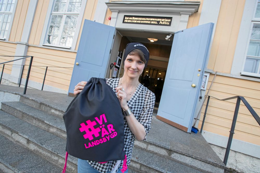 Jeanette Gawelin från Råneå är en av många som lägger ned åtskilliga timmar i kampen för landsbygdens överlevnad.
