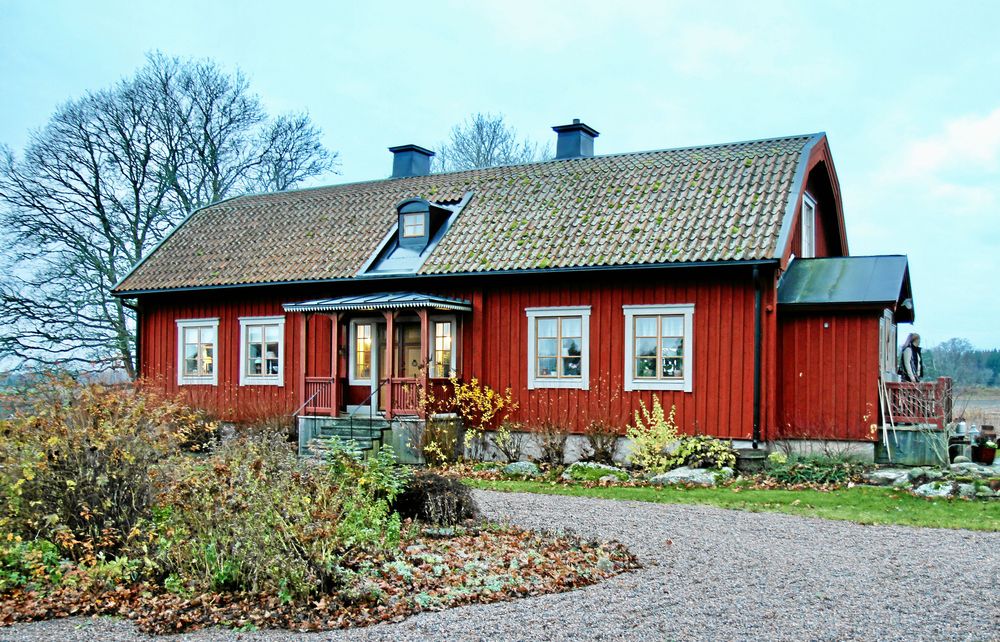 Boningshuset och gården har rötter till tidigt 1700-tal.