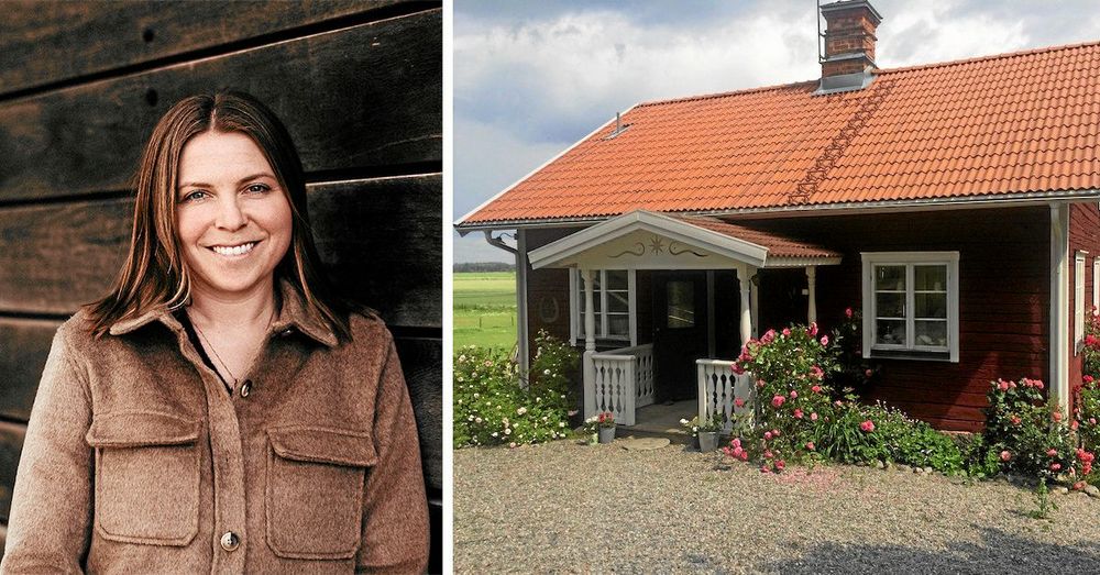 Bobo Fuchs och hennes familj i Tortuna, upplåter sitt tomma torp till åtta ukrainska flyktingar.