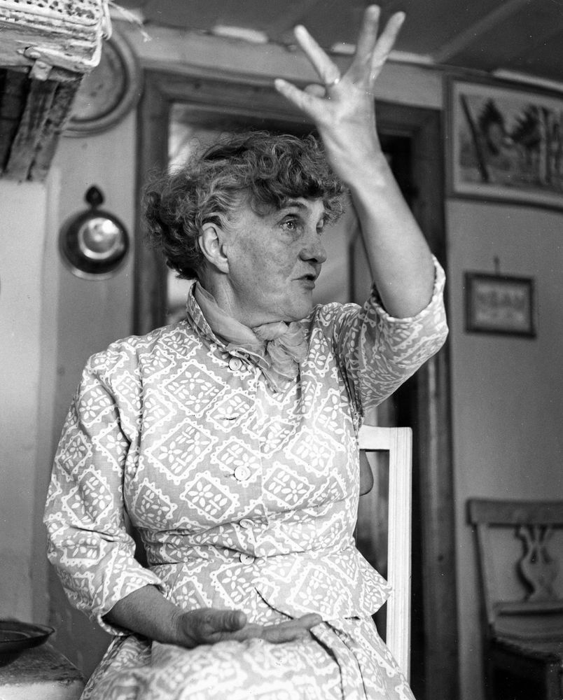 Moa Martinsson var en stark kvinna medkraftfulla uttryck och tydliga åsikter.