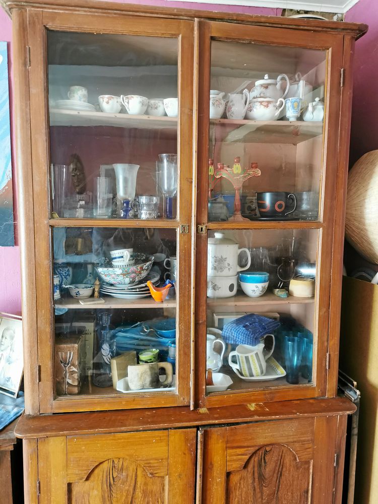 Skåpet som även det på märkliga vägar funnit sin rätta ägare och plats.