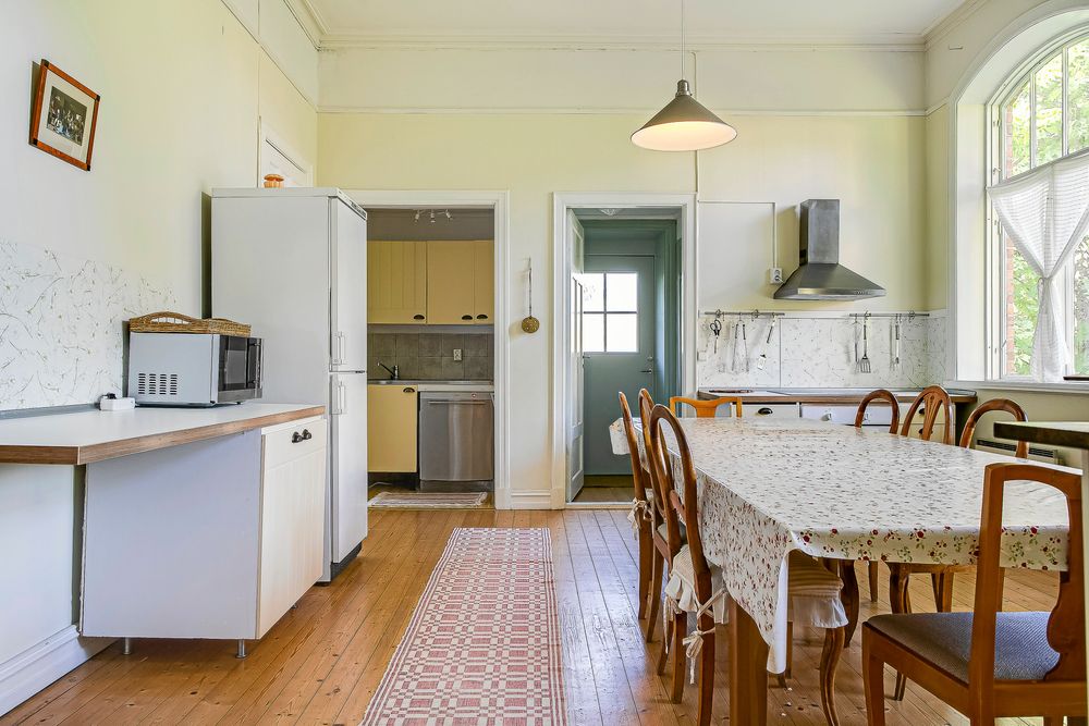 Köket på övervåningen.