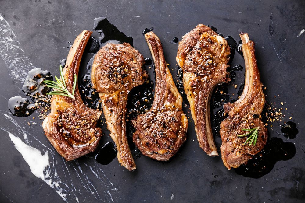 Lammkotletter av bästa slag, en delikatess!