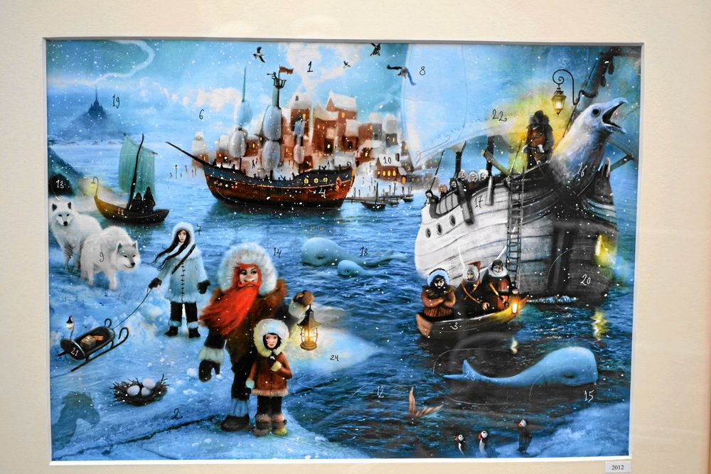 , 2014 i Sveriges radio, handlade om lilla Siri som jagade piraterna som rövat bort hennes lillasyster. Tecknare: Alexander Janson.