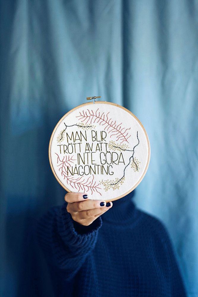 ”Man blir trött av att inte göra någonting” har Maja fått höra av andra.