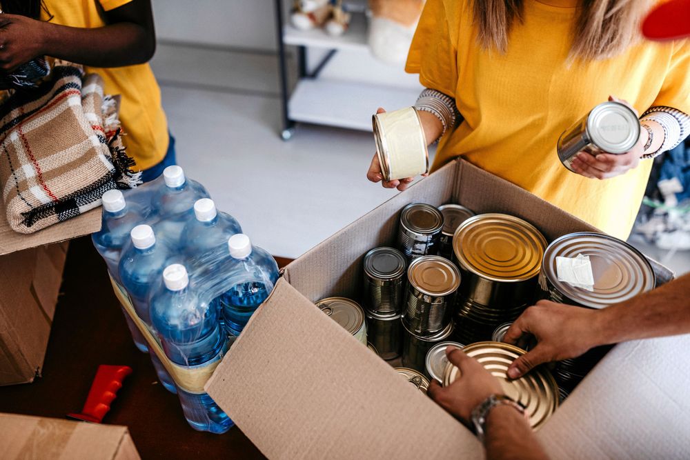 Glöm inte konserverna i ditt matreservlager.