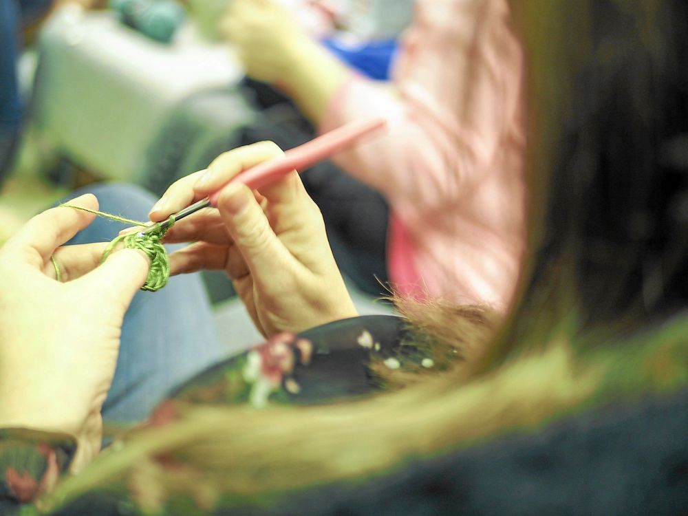 Virkat lyfts fram när Stitchbloggers tar fart.