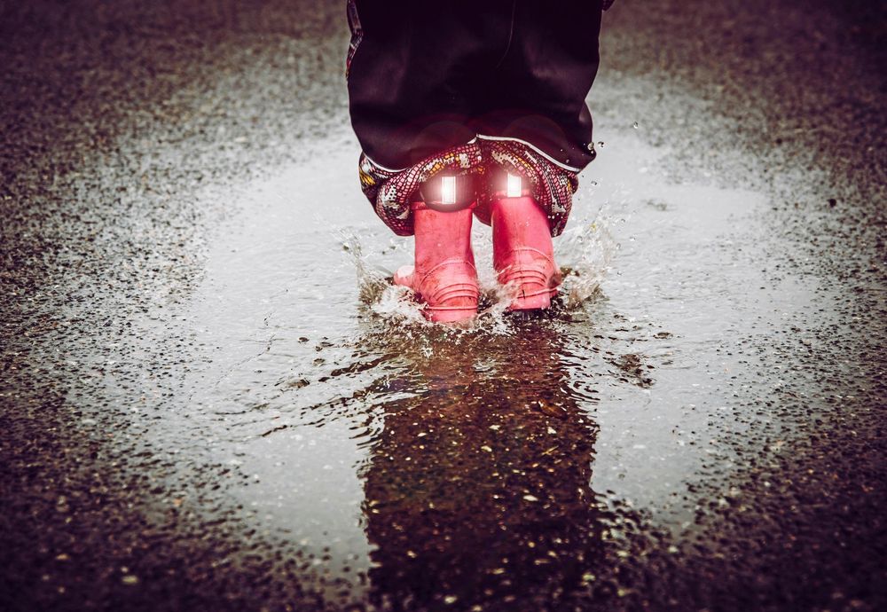 Bäst syns reflexer när de är lågt placerade.