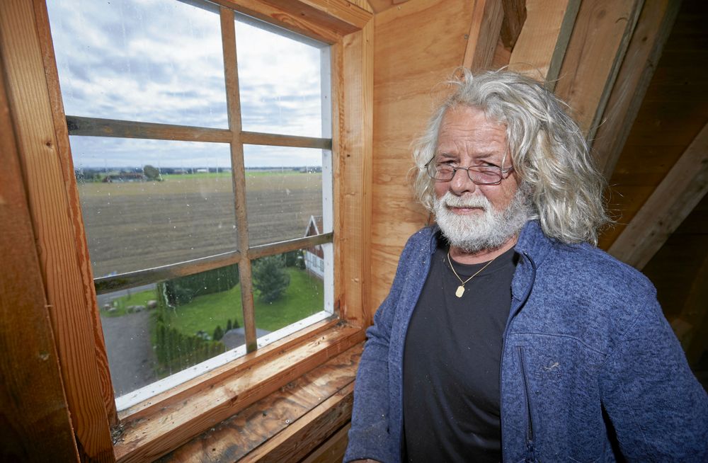 Från kvarnens översta våning ser man miltals bort, ända till Lund och Malmö.