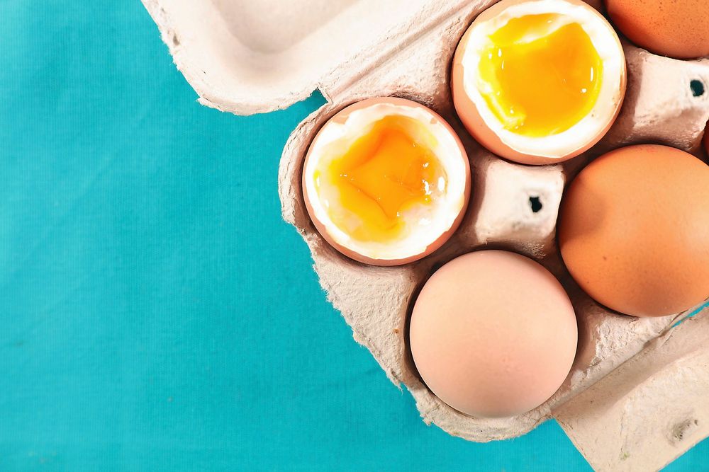 Gott med ägg men varför har de olika färg?