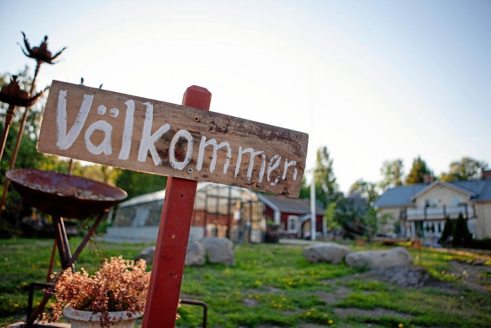 Susanne är också konsthantverkare och driver företagen Front Garden, Arnfridsson Art & Steel och en gårdsbutik.