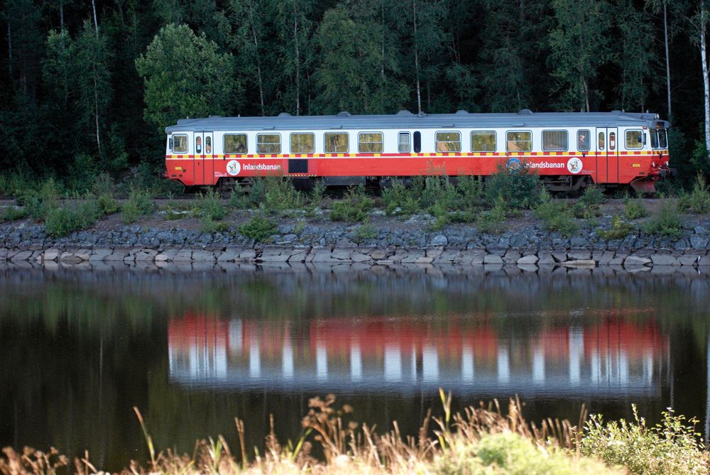 Lands stjärnreporter Christina Falkengård drev envist sin kampanj för Inlands-banan.