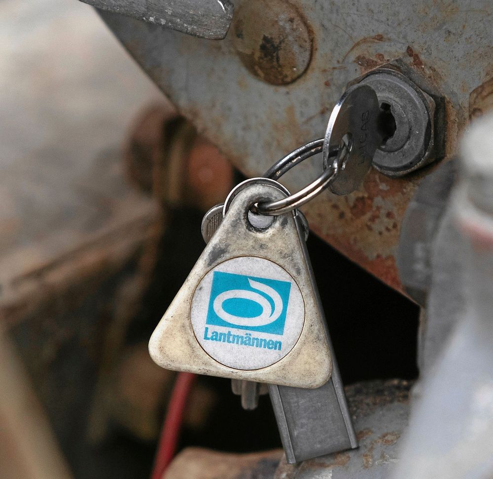 Nyckelringen har även den hängt med ett tag.