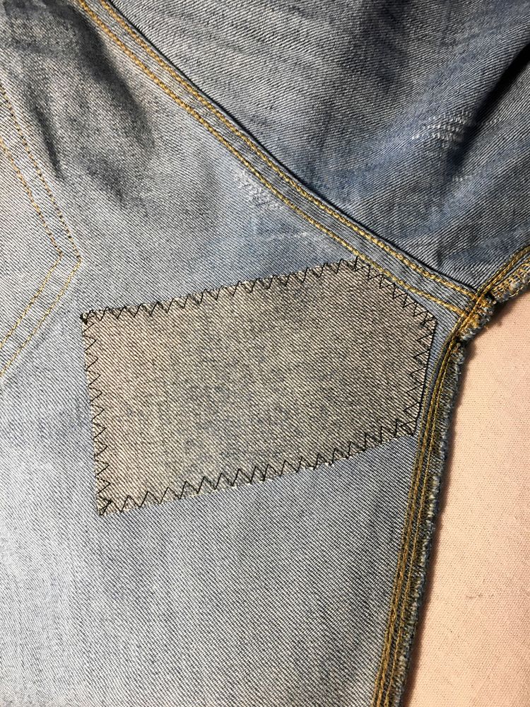 Sicksack, lagom bred och lagom tät. Mer blir bara sämre.