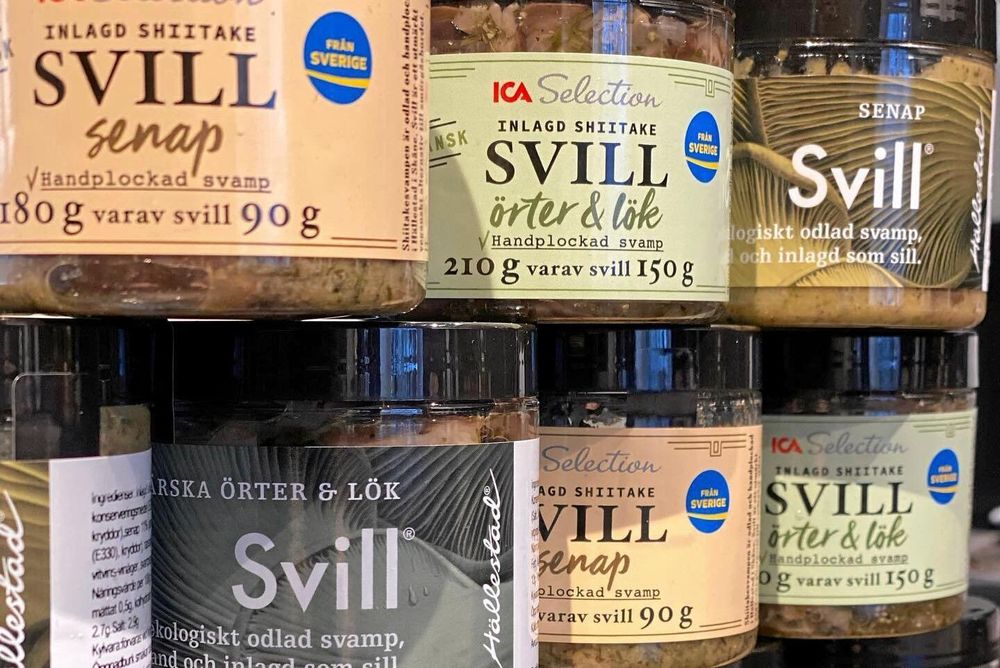 Svill var namnet! Smakar som sill...