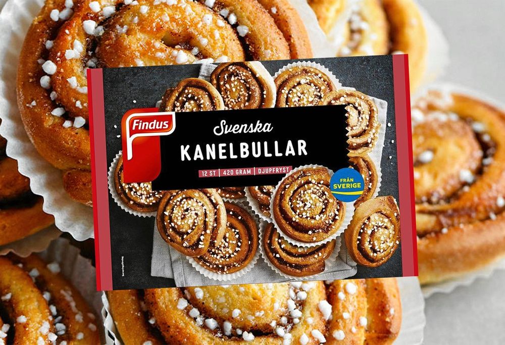 Kanelbullar från Findus, Sveriges mest köpta!