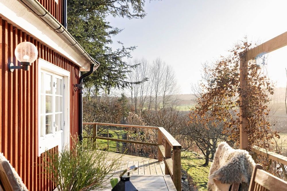 Fantastisk utsikt över landskapet.