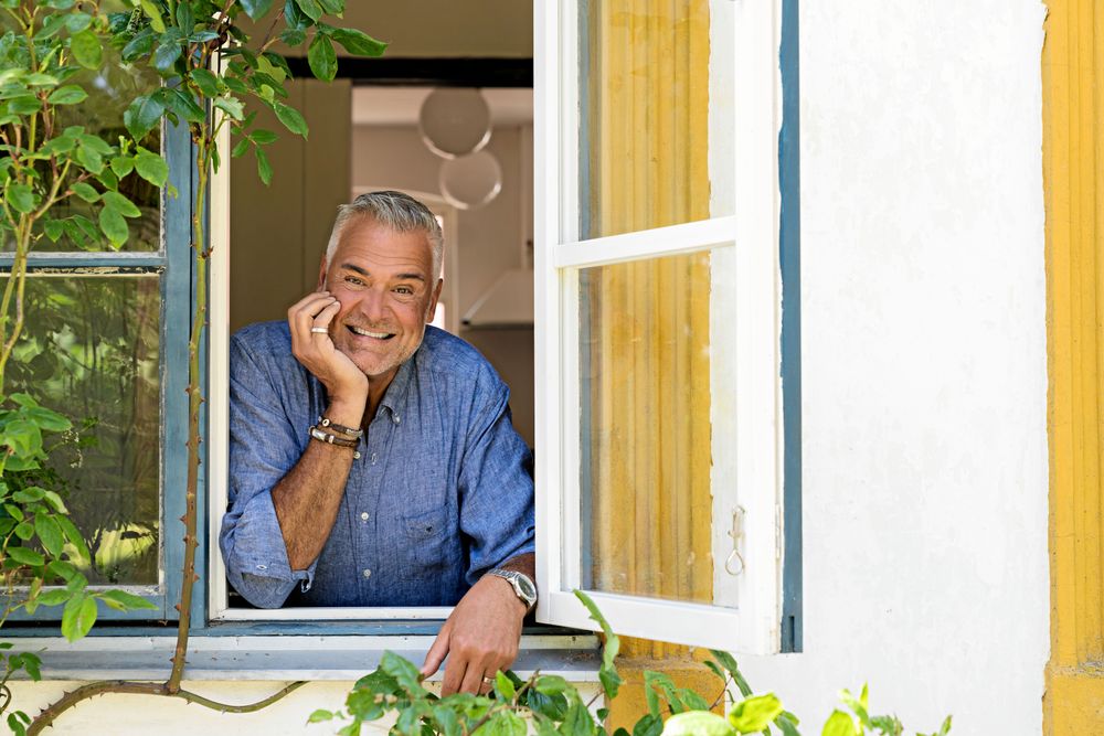 Ernst Kirchsteiger kommer att renovera den skånska gården enligt traditionella metoder.