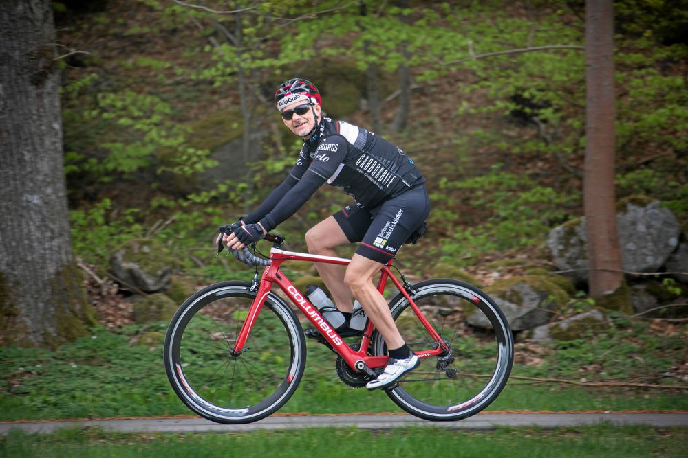 Tommy Jeansson har cyklat Vätterrundan 21 gånger.