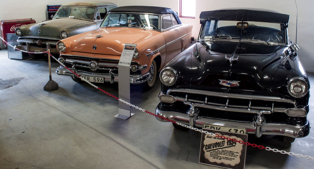 The 50s Museum och nostalgicafé i Tomelilla har en 2000 kvm stor utställningsyta